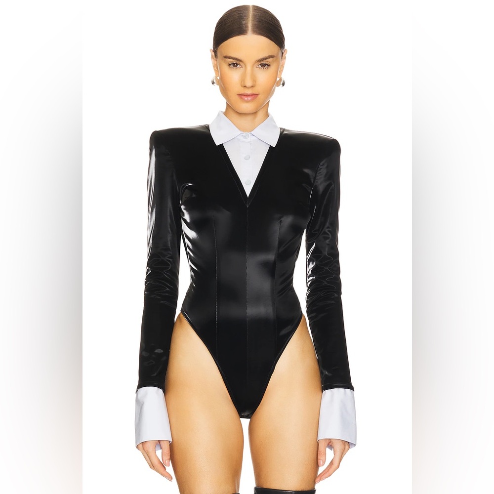 LaQuan Smith Long Sleeve Bodysuit | Small